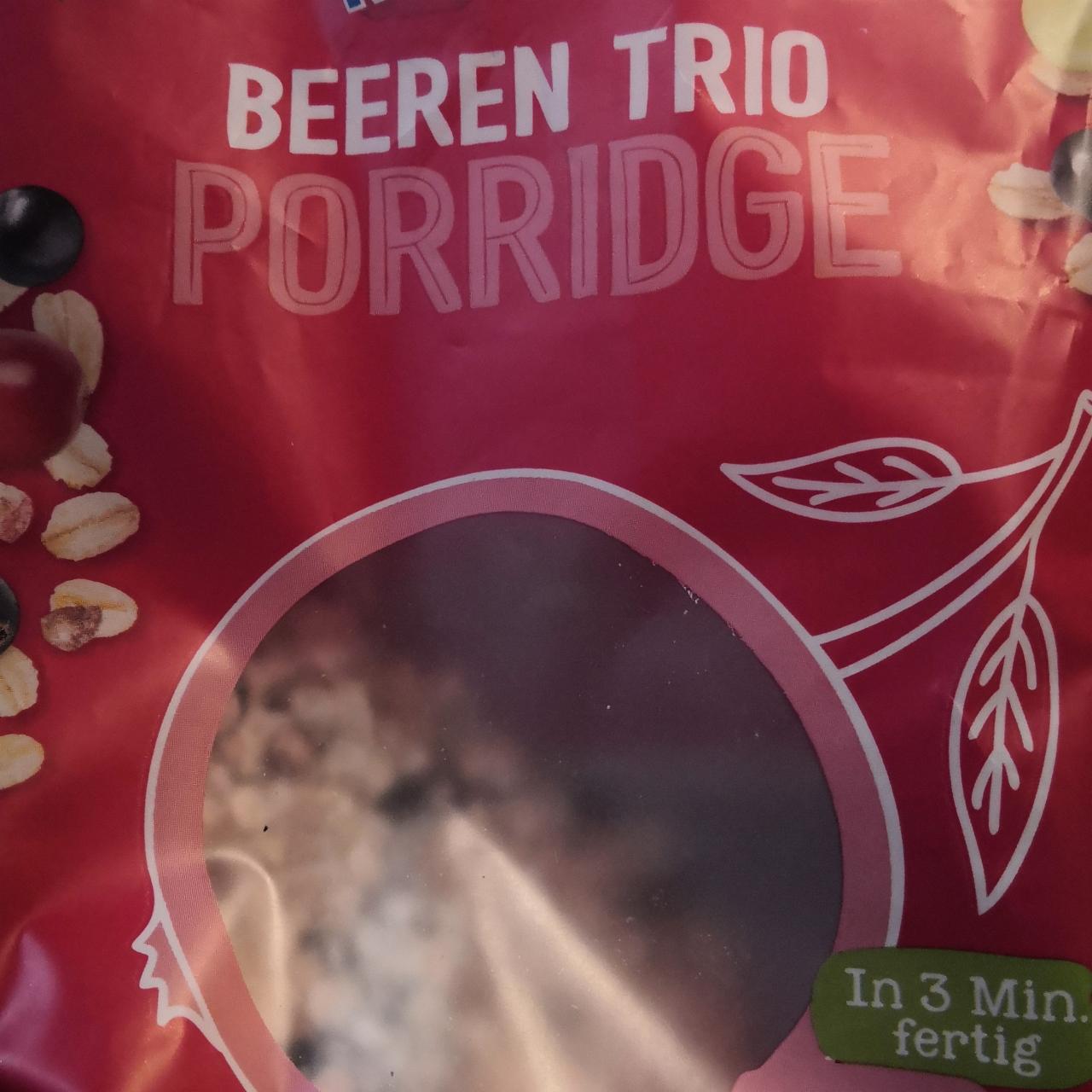 Fotografie - Porridge Beeren-Trio Knusperone