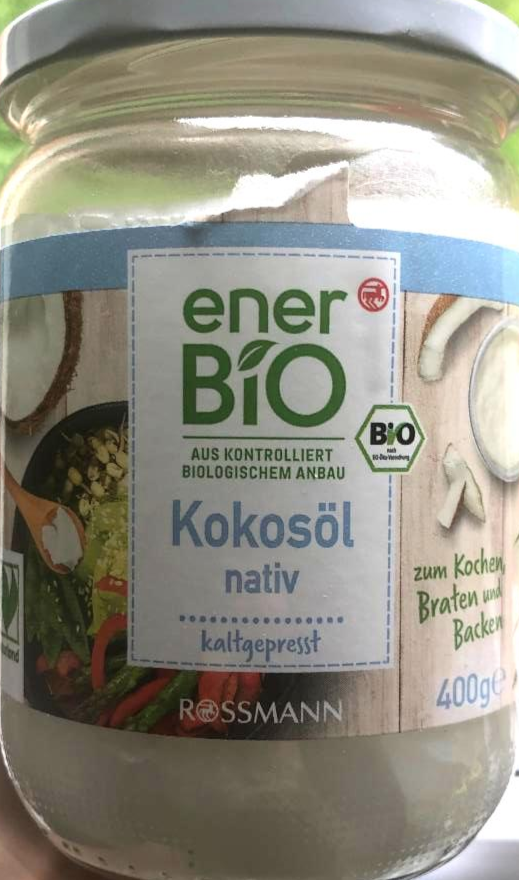 Fotografie - Kokosöl nativ kaltgepresst EnerBio