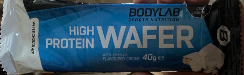 Fotografie - High Protein Wafer white chocolate Bodylab