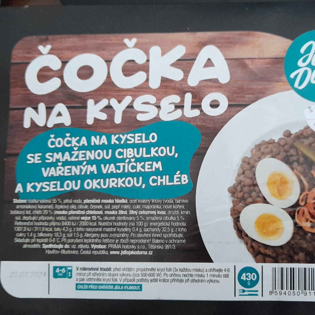 Fotografie - Čočka na kyselo Jako Doma