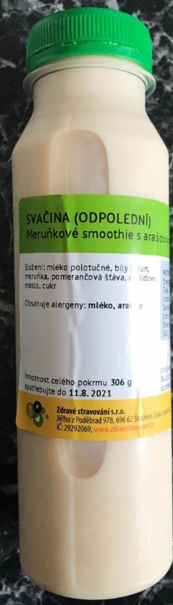 Fotografie - Meruňkové smoothie s arašídovým máslem Zdravé stravování