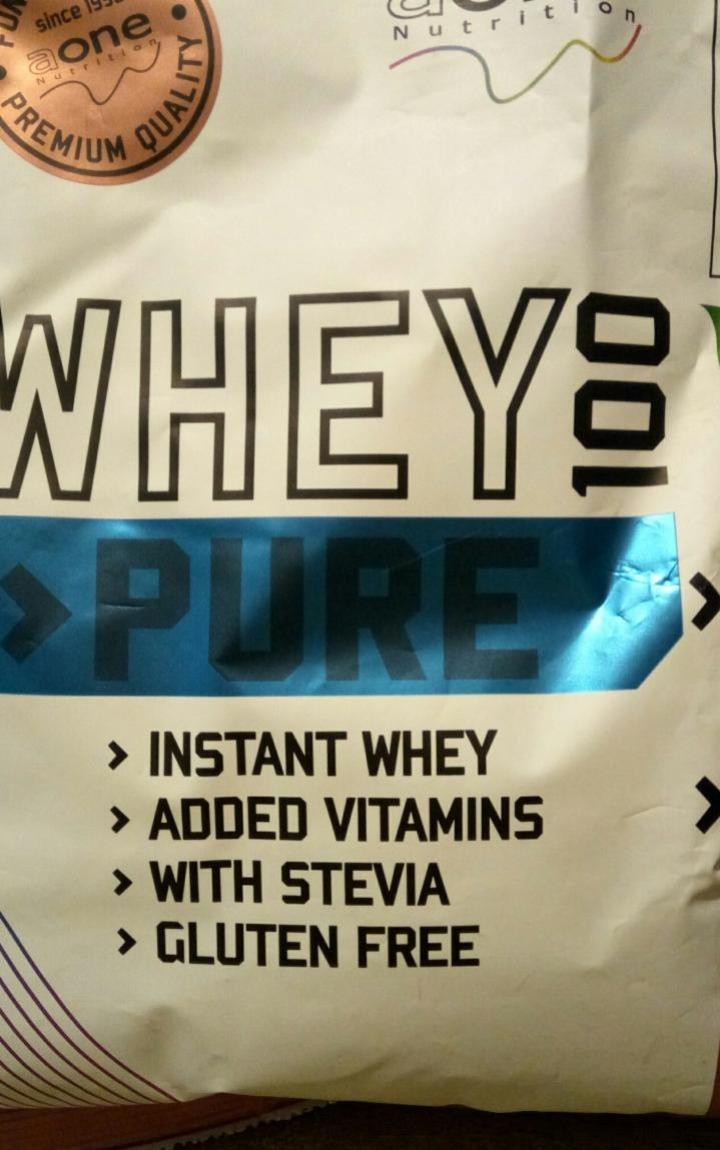 Fotografie - Whey 100 Pure Vanilla Aone Nutrition