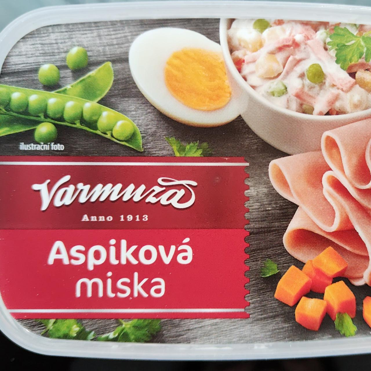 Fotografie - Aspiková miska Varmuža