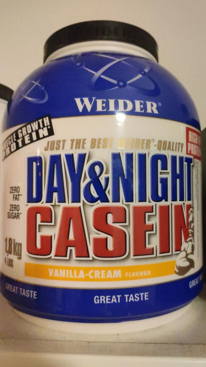 Fotografie - 100% Casein Vanilla-Cream Weider