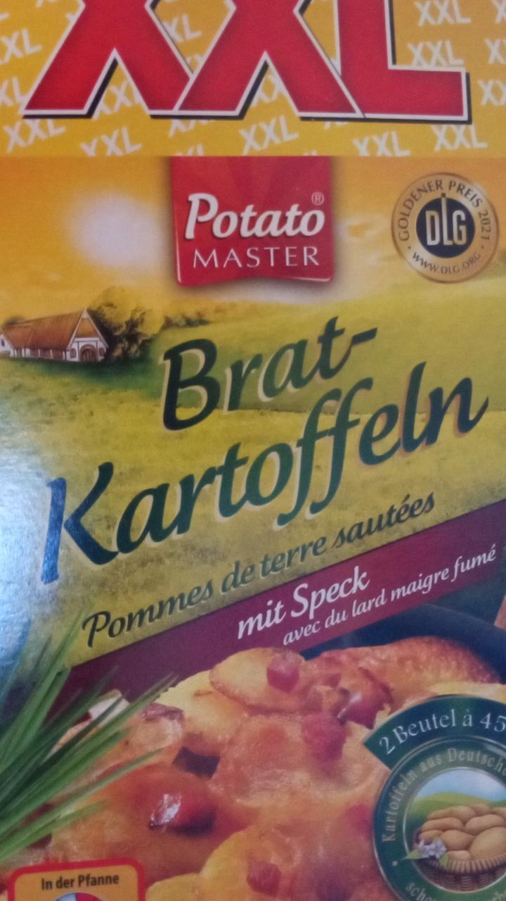 Fotografie - Bratkartoffeln mit Speck potato master