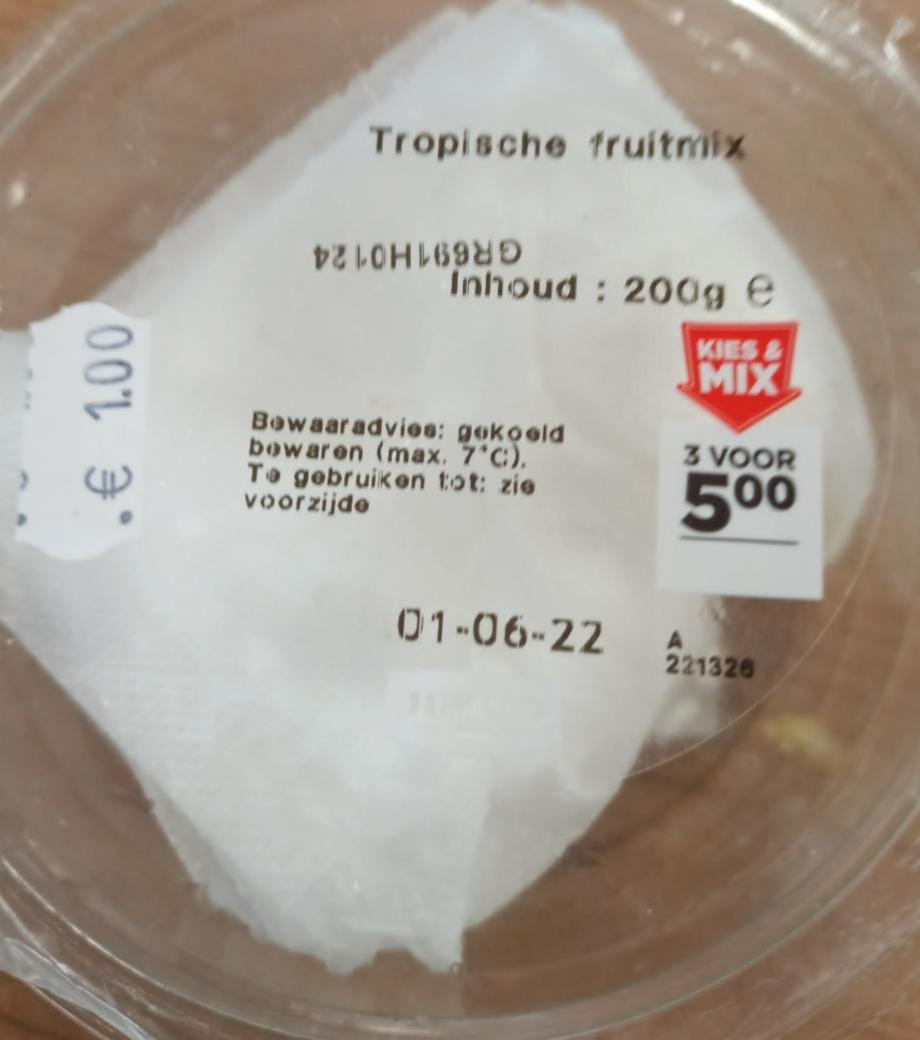 Fotografie - Tropische fruitmix