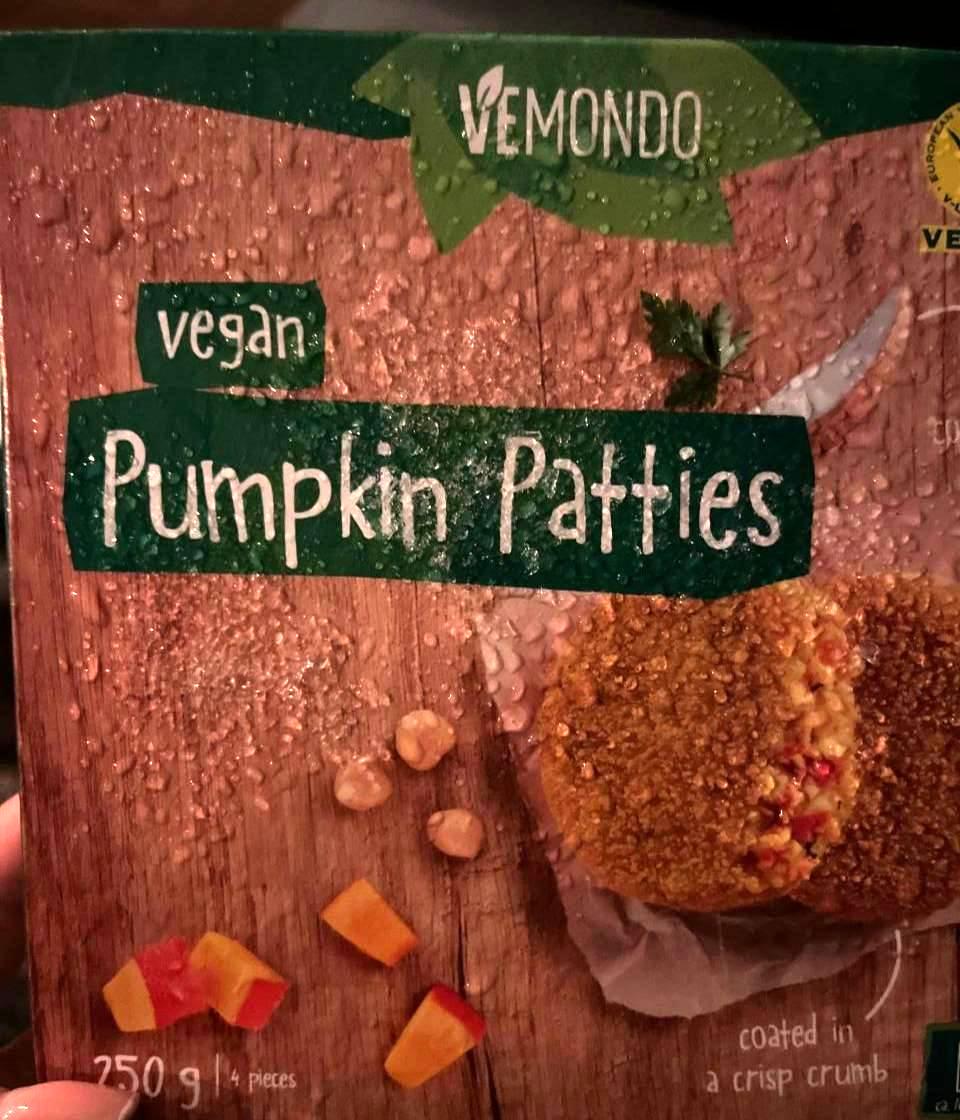 Fotografie - Vegan Pumpkin Patties Vemondo