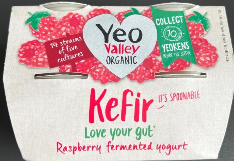 Fotografie - Yeo valley organic kefir Raspberry