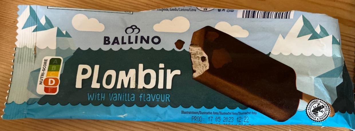 Fotografie - Plombir with vanilla flavour Ballino