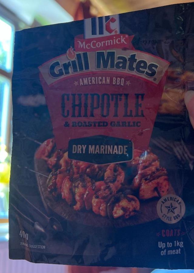 Fotografie - Chipotle & roasted garlic dry marinade McCormick