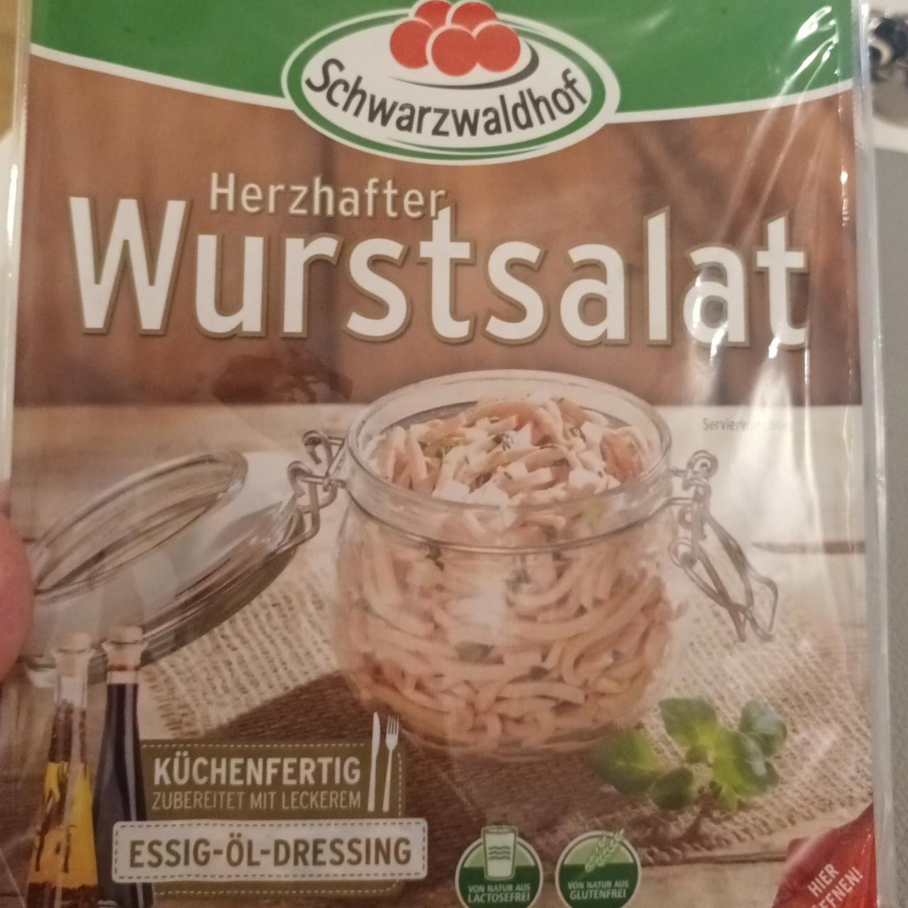 Fotografie - Herzhafter Wurstsalat Schwarzwaldhof