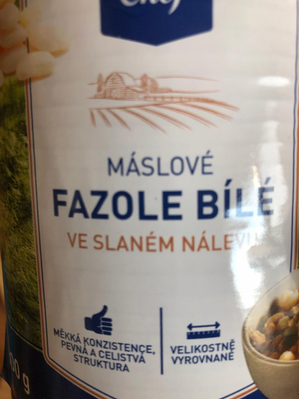 Fotografie - Máslové fazole bílé ve slaném nálevu Metro Chef