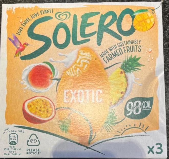 Fotografie - Solero exotic Algida