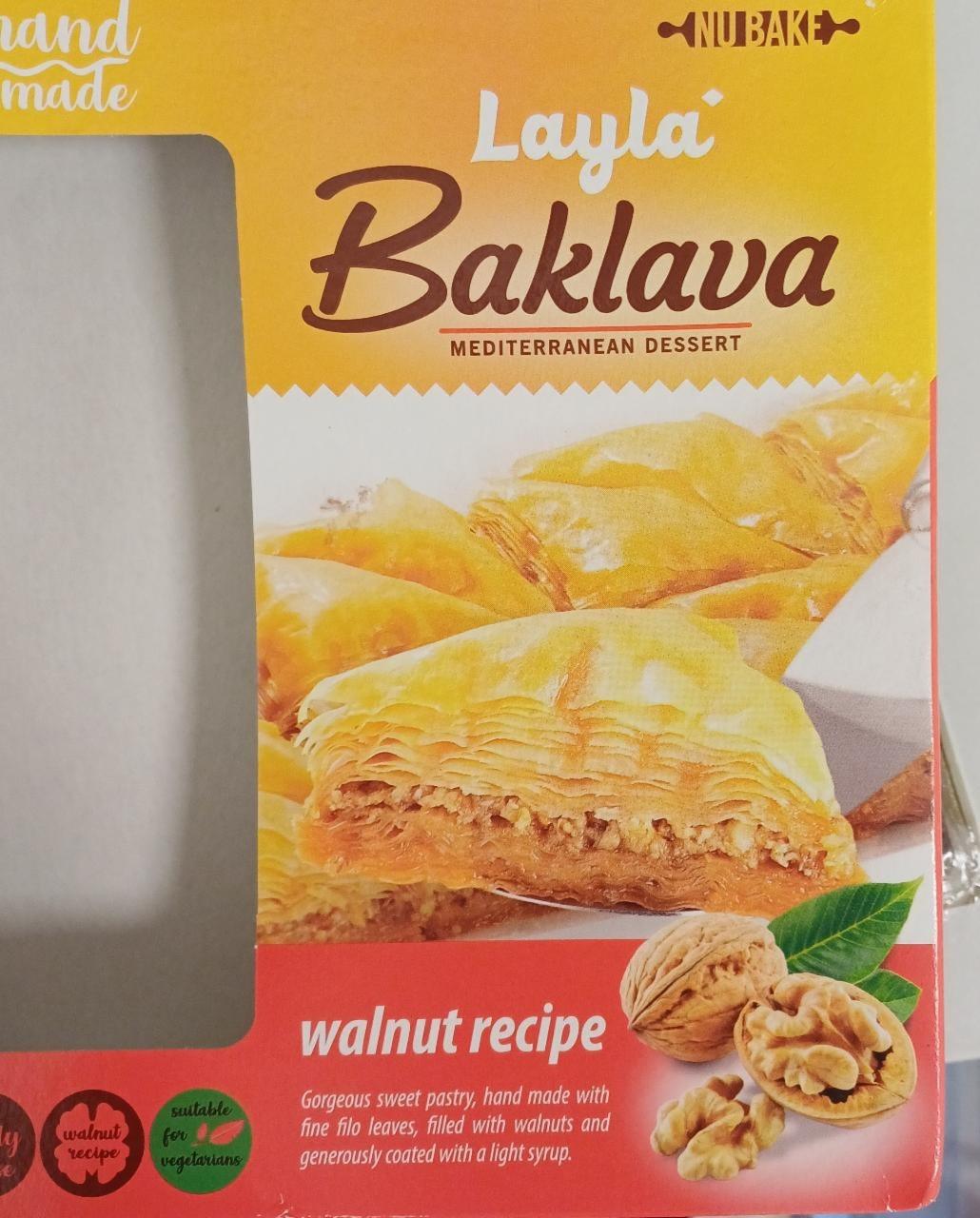 Fotografie - Baklava walnut Layla