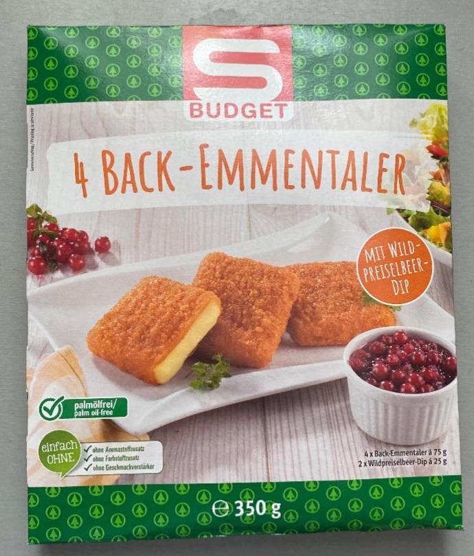 Fotografie - 4 Back-Emmentaler S Budget