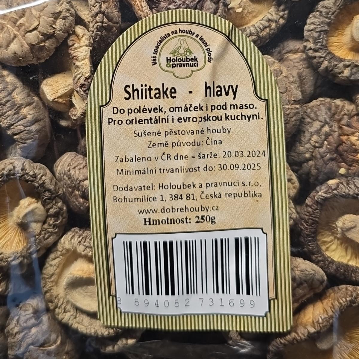 Fotografie - Shiitake - hlavy Holoubek&pravnuci