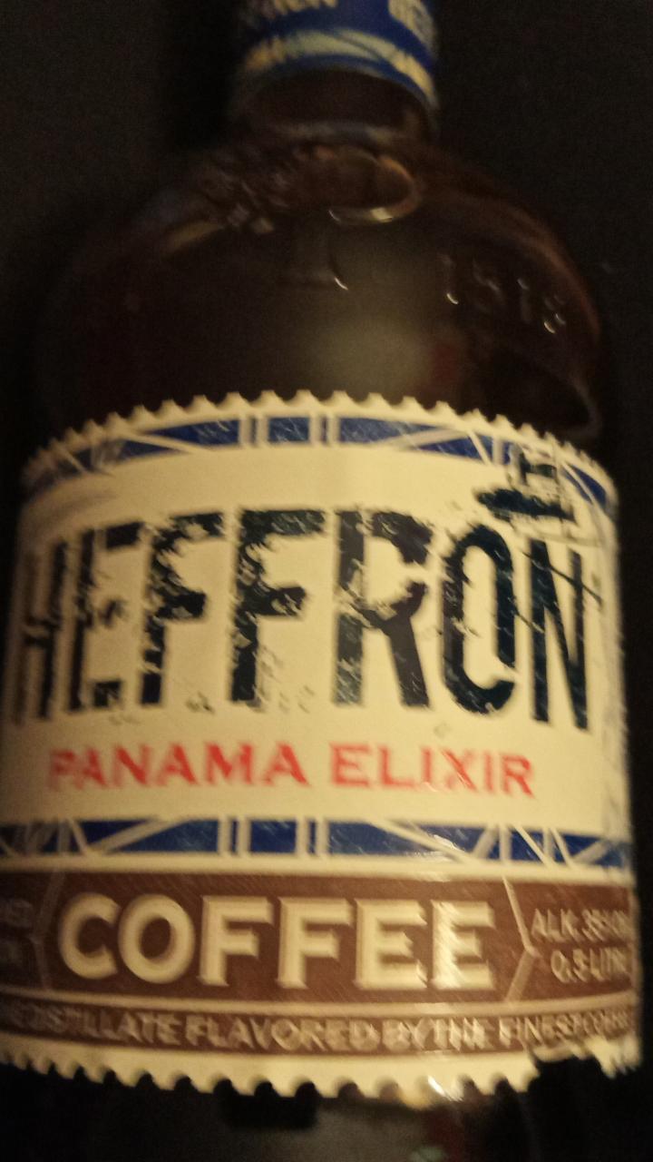 Fotografie - Rum Heffron Panama Elixír Coffee 35%