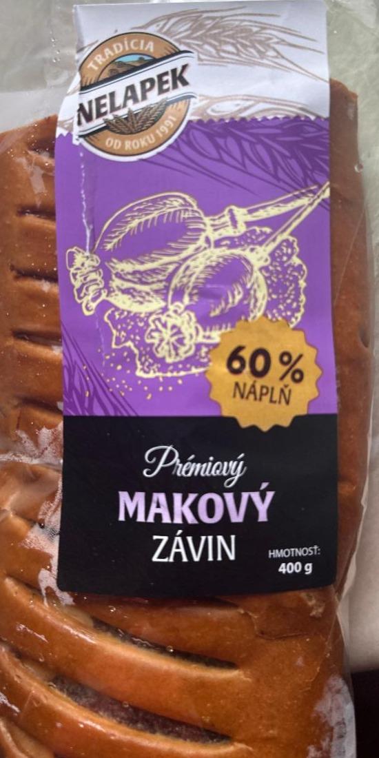 Fotografie - Prémiový makový závin 60% náplň Nelapek