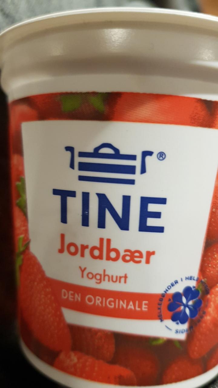 Fotografie - Tine Yoghurt Jordbaer