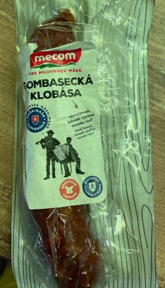 Fotografie - Mecom Gombasecká klobása