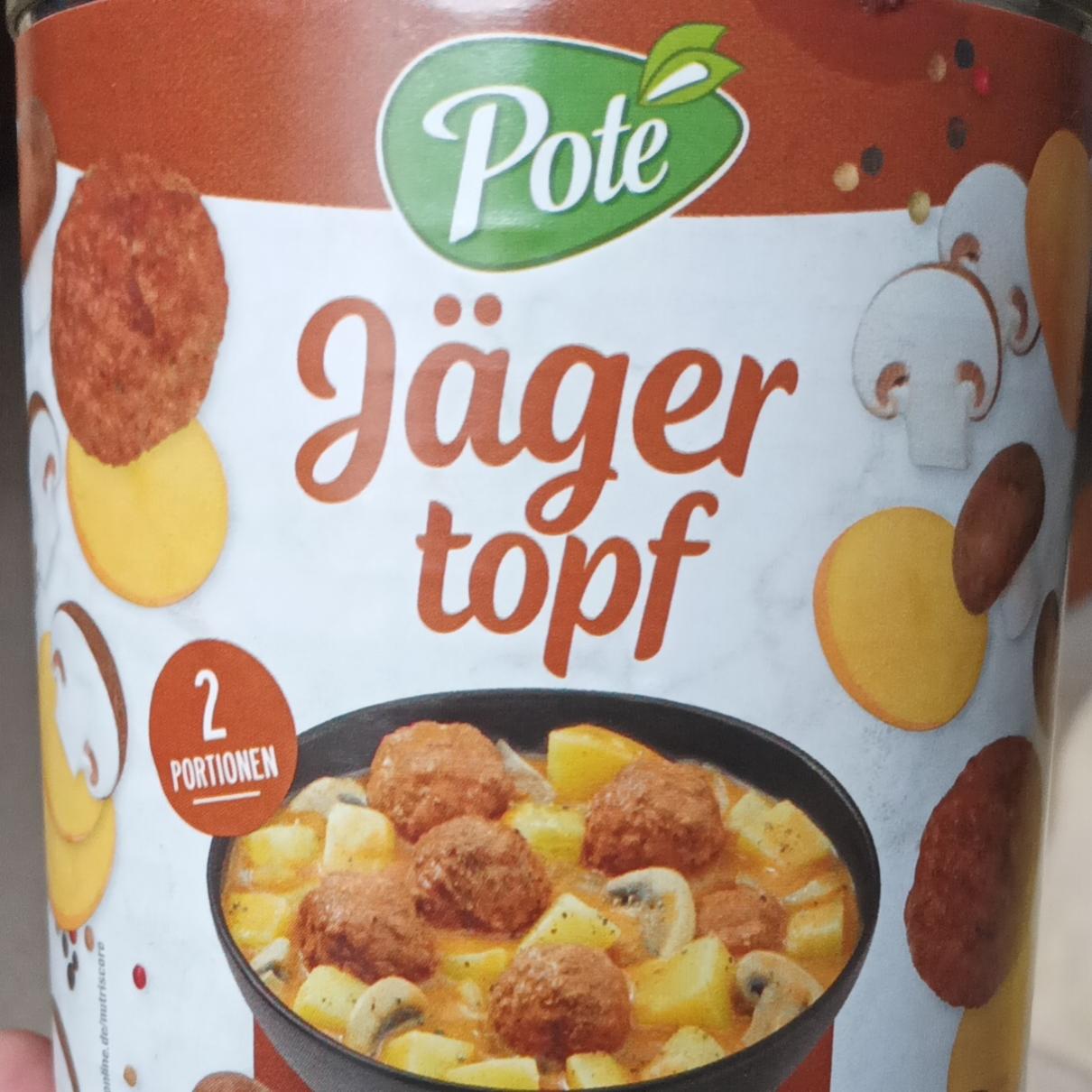 Fotografie - Jäger topf Poté