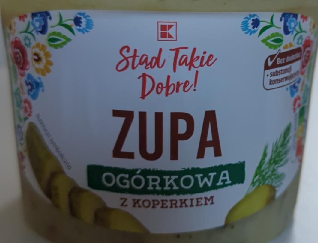 Fotografie - Župa ogórkowa z koperkiem K-Stąd Takie Dobre