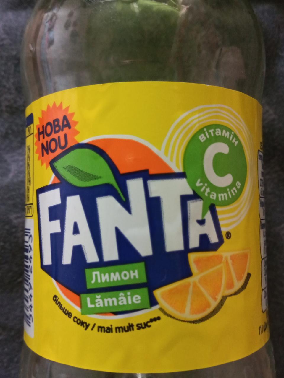 Fotografie - Fanta lemon