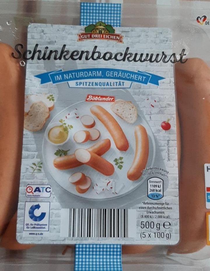 Fotografie - Schinkenbockwurst Gut drei Eichen