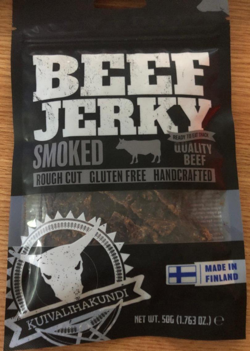 Fotografie - Kuivalihakundi Beef Jerky Smoked