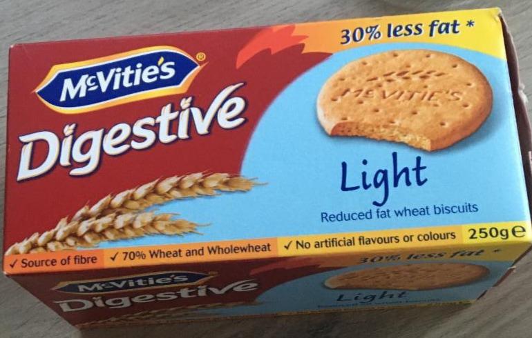 Fotografie - sušenky Digestive Light McVitie´s