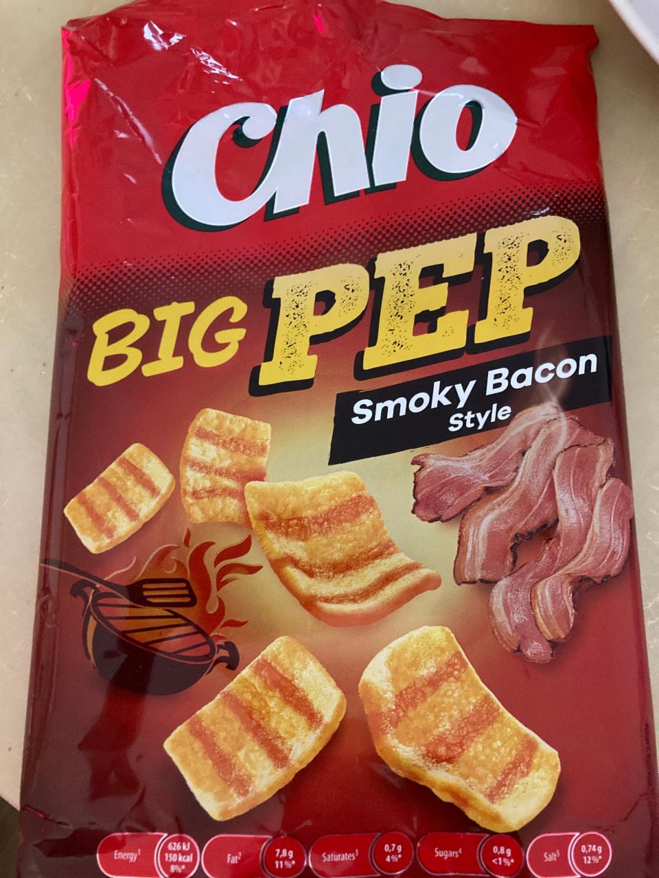 Fotografie - Chio Big Pep Smoky Bacon Style