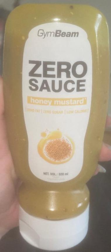 Fotografie - Zero Sauce honey mustard GymBeam