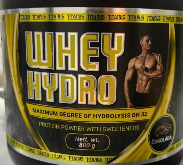 Fotografie - Whey Hydro čokoláda Titanus