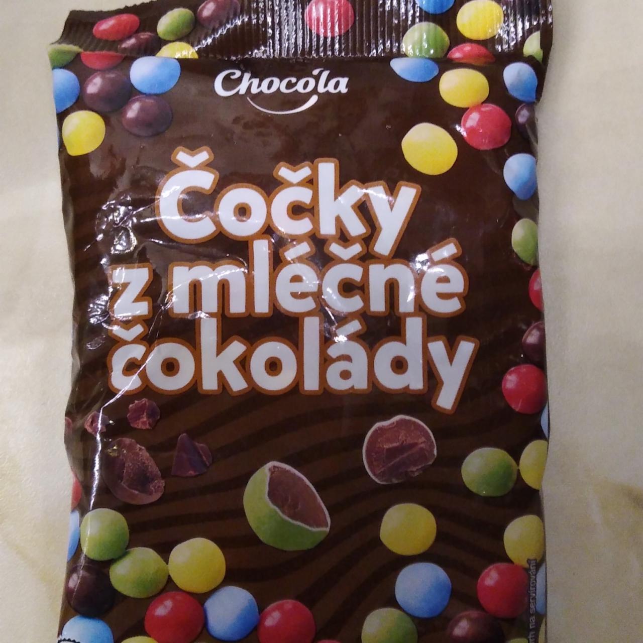 Fotografie - Čočky z mléčné čokolády Chocola