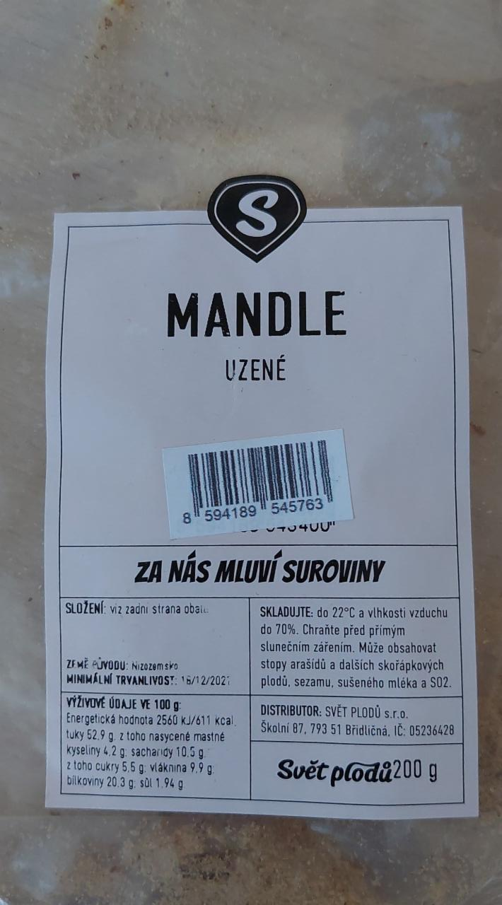 Fotografie - Mandle uzené Svět plodů