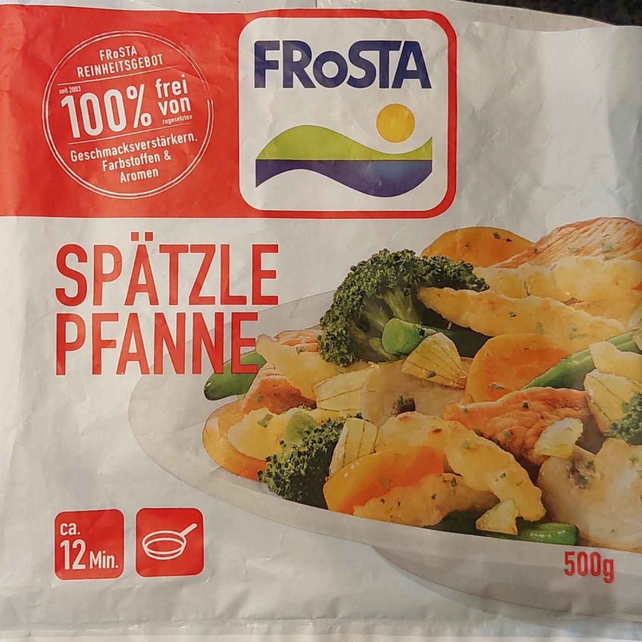 Fotografie - Spätzle Pfanne FRoSTA