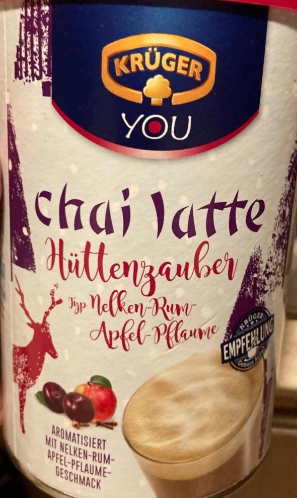 Fotografie - Chai latte Hüttenzauber typ nelken-rum-apfel-pflaume Krüger