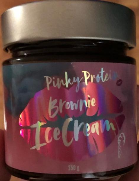 Fotografie - Pinky Protein Brownie IceCream