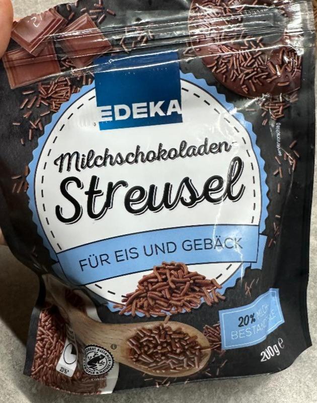 Fotografie - Milchschokoladen Streusel Edeka