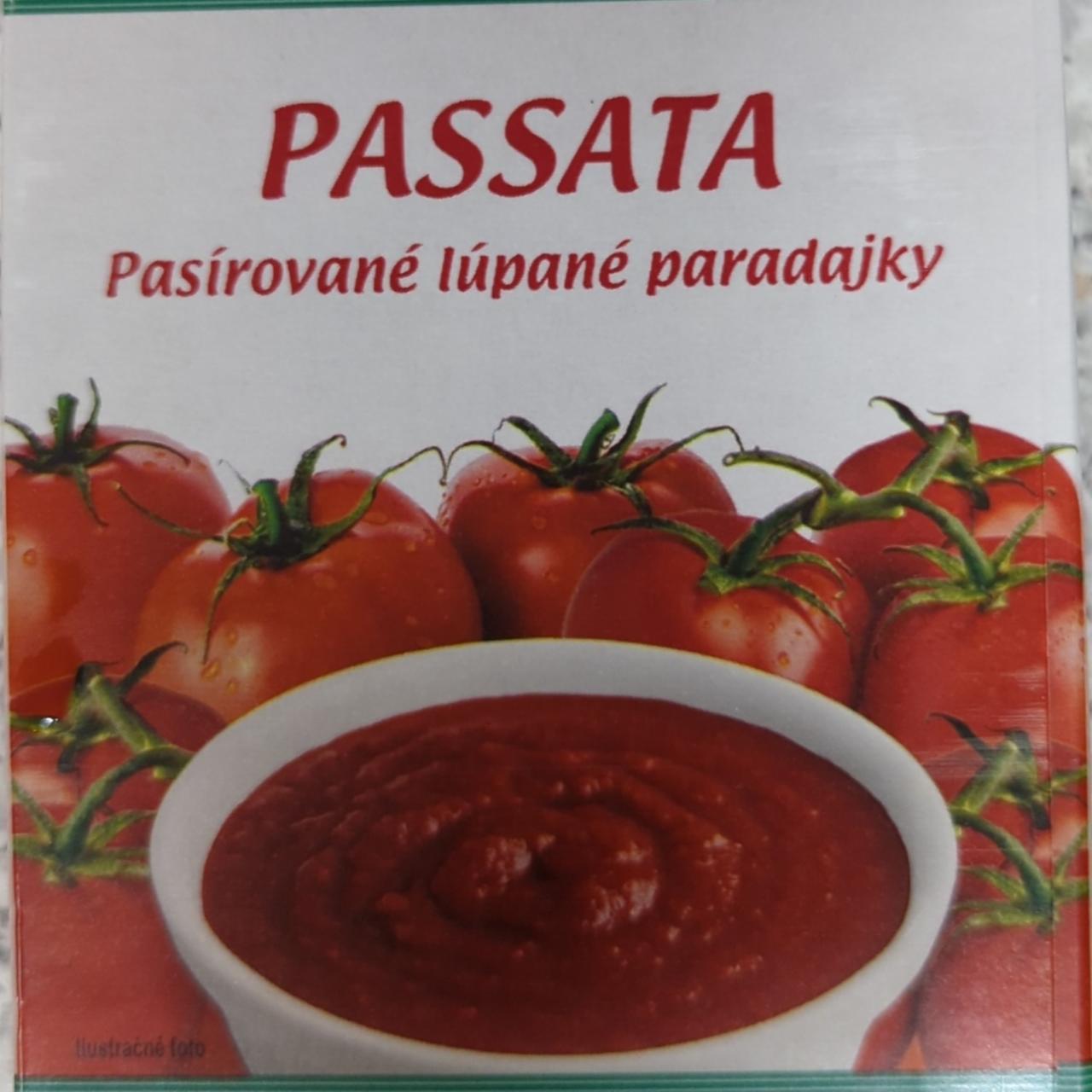 Fotografie - Passata pasírovaná loupaná rajčata