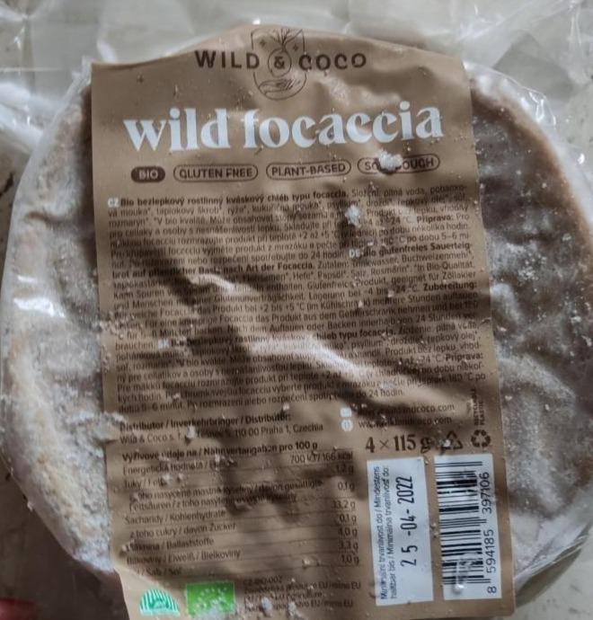 Fotografie - Bio Wild Focaccia Wild & Coco