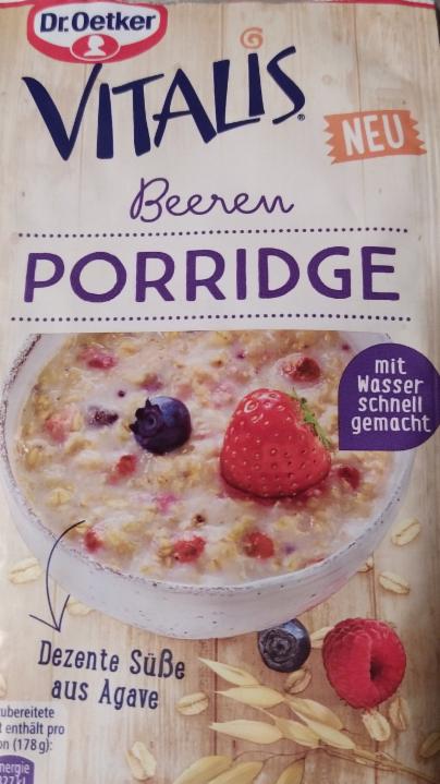 Fotografie - Dr. Oetker vitalis beeren porridge