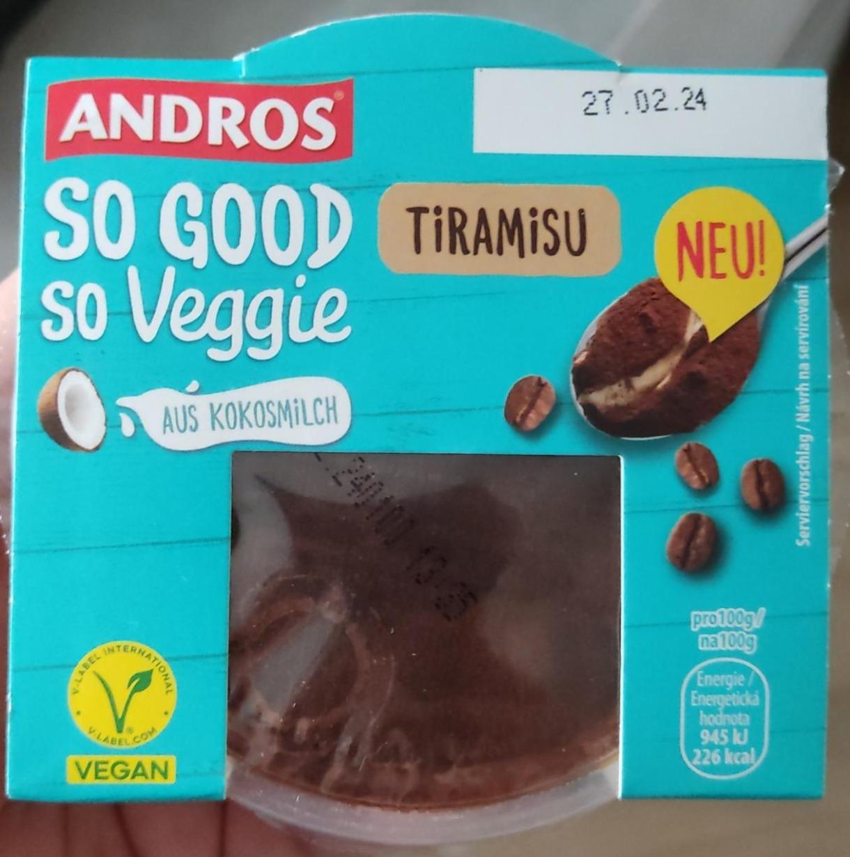 Fotografie - So good So Veggie Tiramisu aus Kokosmilch Andros