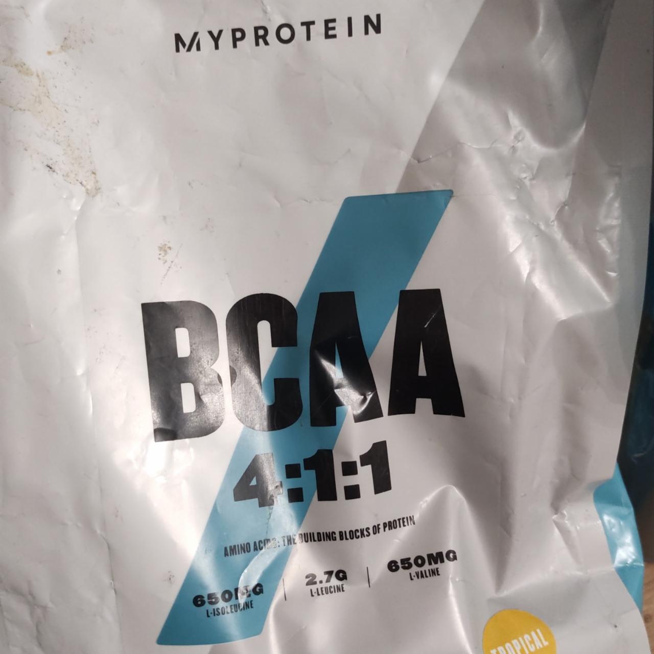 Fotografie - BCAA Tropical 4:1:1 Myprotein