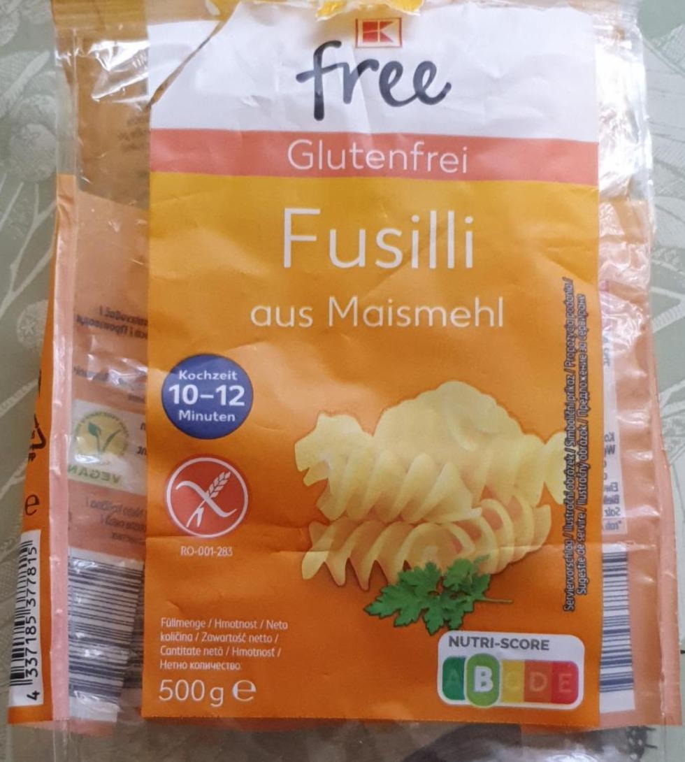 Fotografie - Glutenfrei Fusilli aus Maismehl K-free