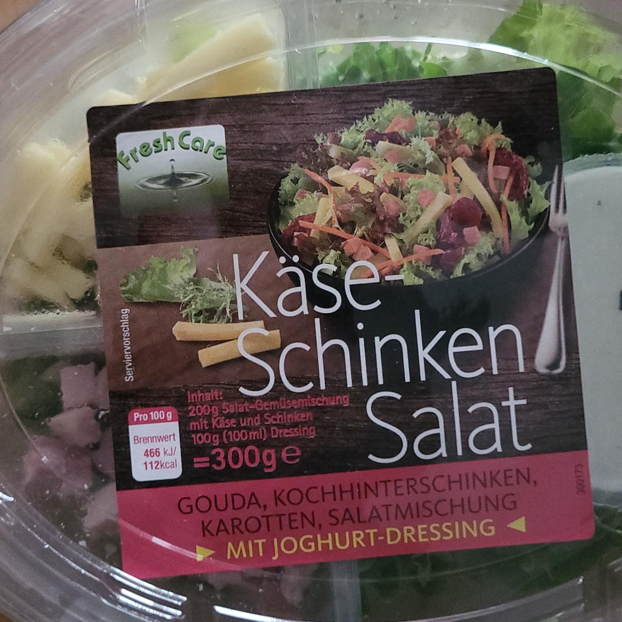 Fotografie - käse schinken salát Fresh care