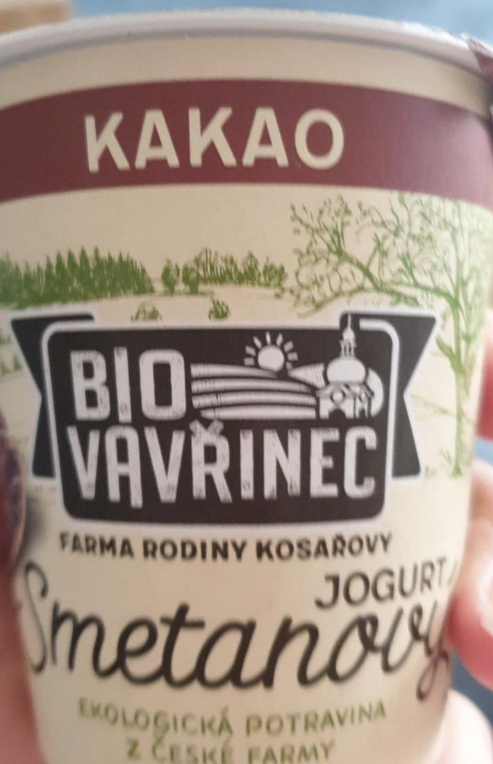 Fotografie - BIO Jogurt smetanový kakao Bio Vavřinec