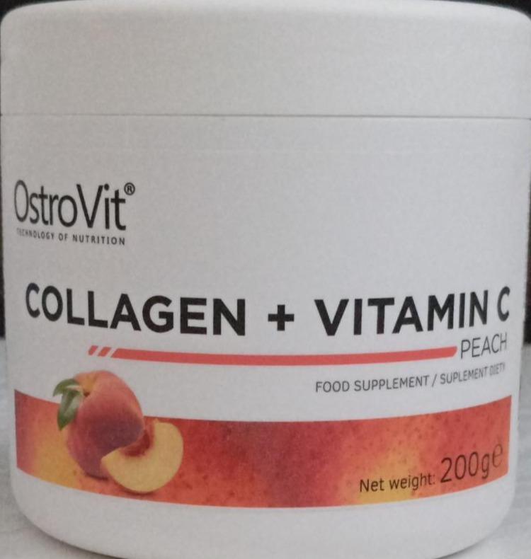 Fotografie - Collagen + Vitamin C Peach OstroVit