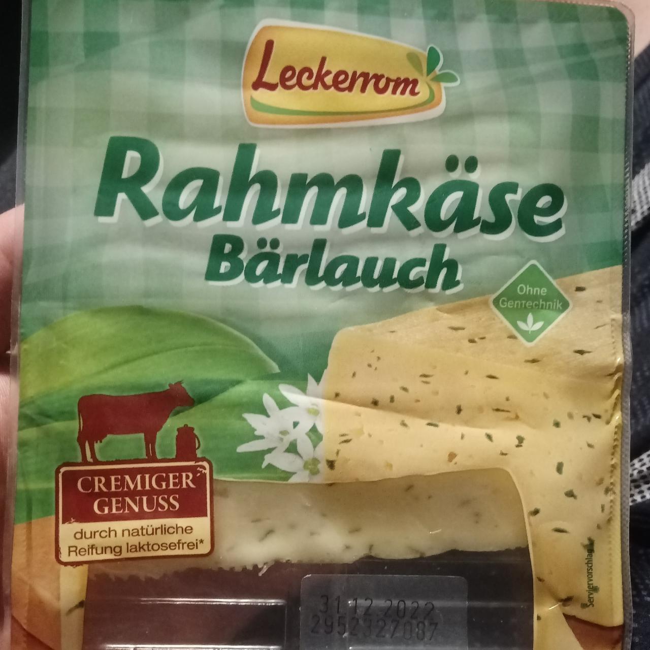 Fotografie - Rahmkäse Bärlauch Leckerrom