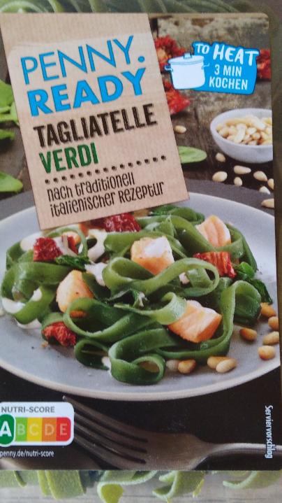 Fotografie - Frische Tagliatelle Verdi Penny ready